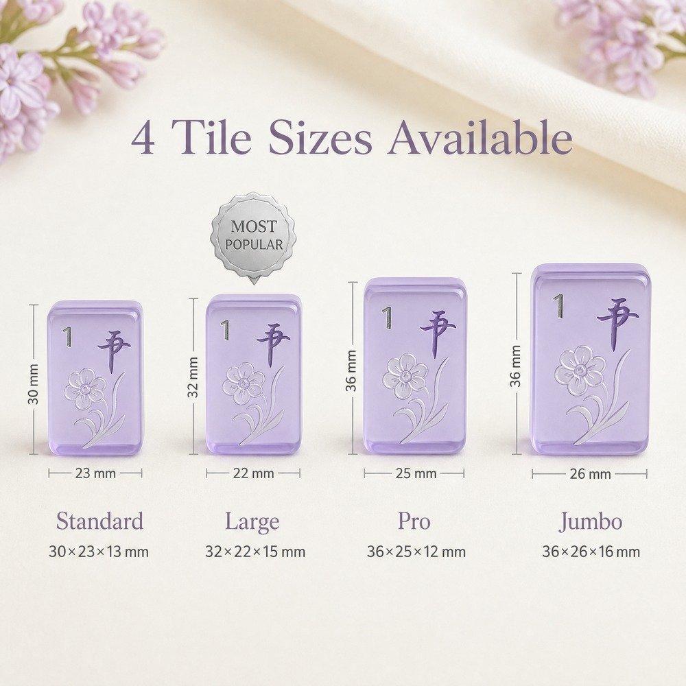 Factory Direct 4-Layer Acrylic American Mahjong Set – 160 Tiles (CS-118) view 3