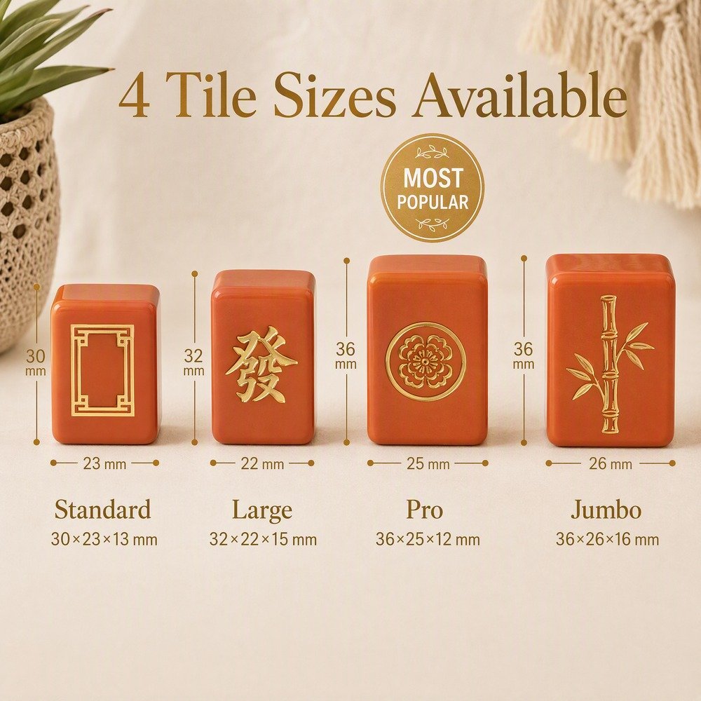 Factory Direct Solid Acrylic American Mahjong Set – 160 Tiles view 3